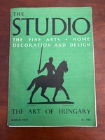 Ritkaság! The Studio magazin 1937/The art of Hungary