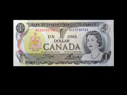 UNC - 1 DOLLÁR - CANADA- 1973 (Old Money)