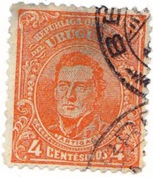Uruguay forgalmi bélyeg 1914