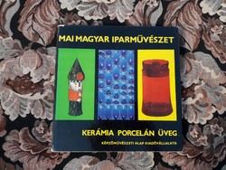 Koczogh Ákos - Kerámia porcelán üveg, Képzőművészeti alap kiadóvállalata - retro iparművészeti szaki