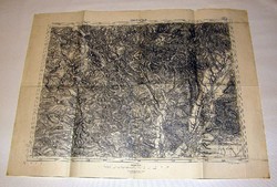 Katonai térkép 5273 Szász-régen 1916 