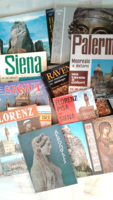 Színes fotóalbumok,művészettörténeti katalógusok Firenze, Siena, Ravenna, Pisa, Palermo,Meteorák...