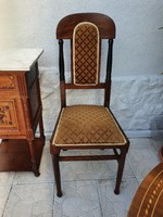 4 db Antik kárpitos szék 
