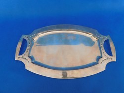 Silver artdeco   tray 588 g