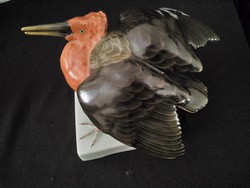 RITKA! Herendi porcelán madár figura - tökéletes állapotban, első osztályú pecséttel
