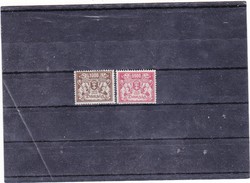 Danzig szabad város forgalmi bélyegek 1923