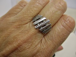 Nagyon különleges régi iparművész ezüstgyűrű