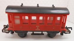 Játék vasút vonat modell vagon Mikrolin retro magyar
