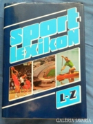 Sportlexikon  második kötet l-z 