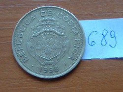 COSTA RICA 100 COLONES 1998 # 689