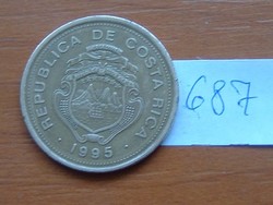 COSTA RICA 100 COLONES 1995 # 687