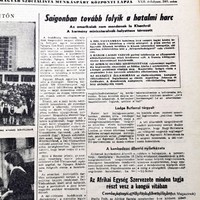 1964 9 2  /  Saigonban hatalmi harc    /  NÉPSZABADSÁG  /  Ssz.:  17347