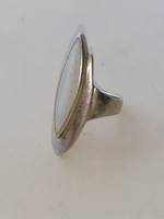 Ezüst Artdeco stílusú gyűrű 925 