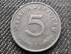 Németország Horogkeresztes 5 birodalmi pfennig 1940 A (id36007)