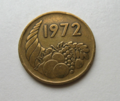 Algéria - 20 Centimes, 1972 - FAO - Földreform - bőségszaru - Forgalmi Emlékérme   