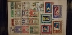 Stamp album mixed since 1970