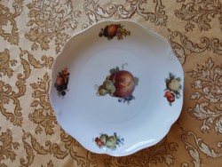 Rosenthal porcelán gyümölcs mintás tányér 21 cm
