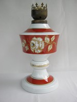 Wallendorf porcelán lámpatest petróleumlámpa