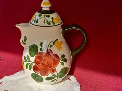 030 Kézzel festett Bauernblume Villeroy& Boch kávés teás kanna kancsó 