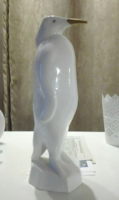 Hollóházi porcelán pingvin 25 cm