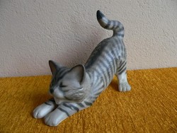 Kerámia cica, macska figura