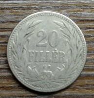 20 Fillér 1893 KB.