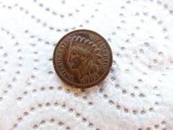 USA indiánfejes 1 cent 1903 
