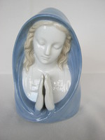 Lippelsdorfi porcelán imádkozó Madonna szép állapotban