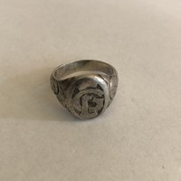 Antik ezüst pecsét gyűrű