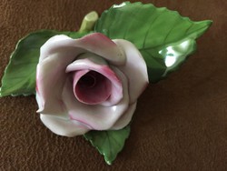 HERENDI rózsa, rózsaszín - hibátlan