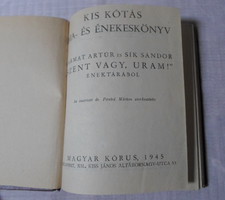 Kis kótás ima- és énekeskönyv (Magyar Kórus, 1945) – katolikus imakönyv