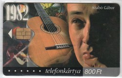 Magyar telefonkártya 0014    2002 Szabó Gábor  30.000 db-os