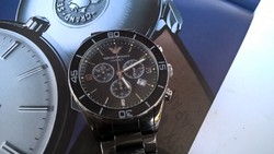 Emporio Armani Ceramica chronograph karóra kevesebb mint harmadáron