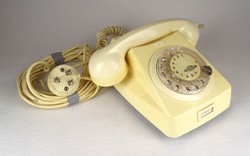1B850 Retro vajszínű vezetékes telefonkészülék 1991