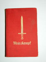1939 Mein Kampf KÖZTISZTVISELŐI KIADÁS, RENDKÍVÜL RITKA!