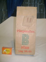 Régi "Fényezetlen rizs"  - papír tasak , csomagolóanyag - eredeti ára 16 Ft