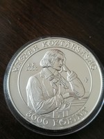 Unc Ezüst 3000 Forint 2000 Liszt Zeneakadémia BU