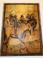 Szentandrássy István nagyméretű festménye