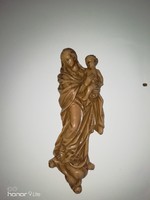 Szűz Mária a kis Jézussal- régebbi viasz szobor!