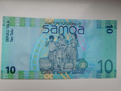 Szamoa  10 tala  2008 UNC