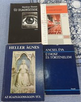 Filozófiai művek - Heller Ágnes - Philippe Breton - Hankiss Elemér - Ancsel ÉVa