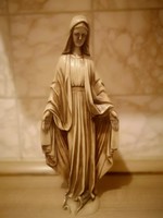Alabástrom Mária szobor 