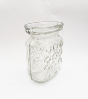 Mid century modern design üveg váza - retro váza