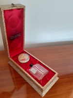 Régi parfümös púderes doboz 1930 körül Hug Guerlain Radea Chypre piperekellék