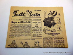 1944 10 10  /  Csak a törpék nem bírják a karikatúrát    /  Pesti Posta  /  Ssz.:  16787