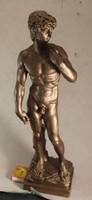 Bronzírozott Dávid szobor 185
