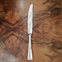 Ezüst  étkező   kés, angol vágott  fazon. 