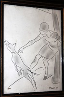 Molnár C Pál festmény- grafika 189