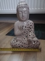 Buddha szobor, kerámia, hibátlan