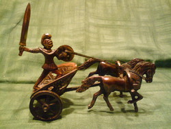 Harci szekér - Római katona harci szekéren
